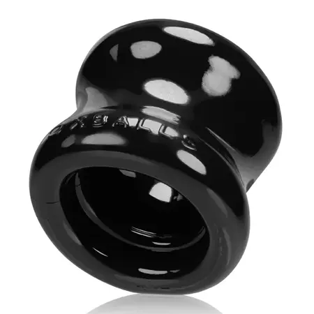 Oxballs Squeeze Anatomical Ballstretcher FLEX-TPR Black 4.45 cm