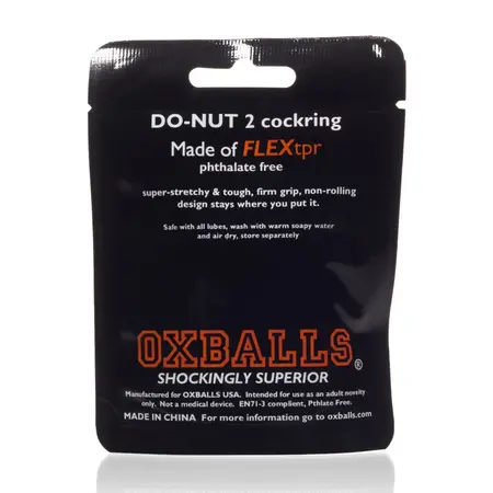 Oxballs Do-Nut 2 Premium Jelly Ring Clear, Large Diameter TPR System