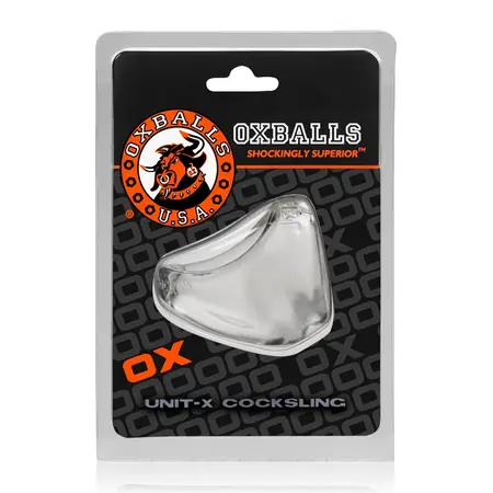 Oxballs Unit-X Transparent Anatomical Ring System TPR Clear