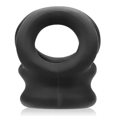 Oxballs Tri-Squeeze Black Ice Anatomical Sling & Support Ring