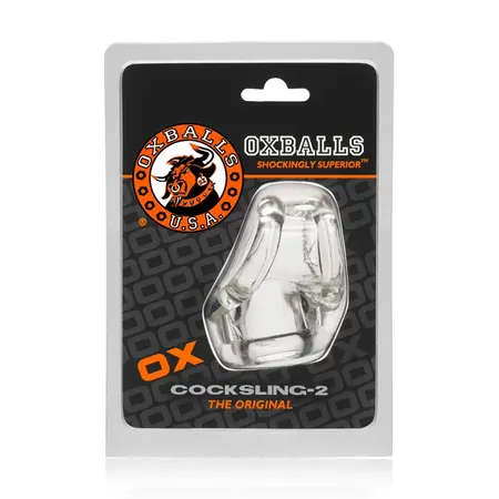 Oxballs Cocksling-2 Transparent Anatomical Silicone Support Ring