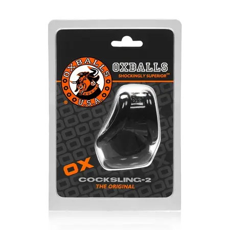 Oxballs Cocksling-2 Black - Anatomical Performance Support Ring