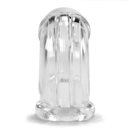 Oxballs Cock-Lock Chastity Device Clear - Flexible TPR System