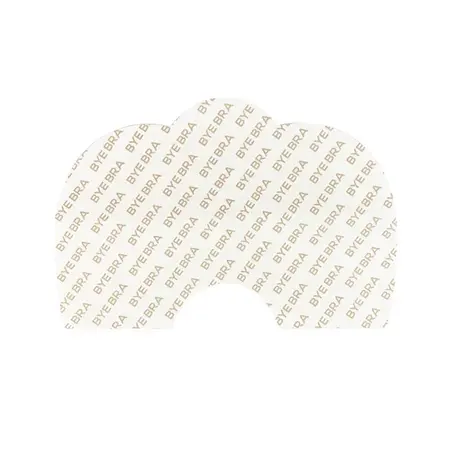 Bye Bra Breast Lift Tape & Silicone Covers Brown A-C | Hypoallergenic
