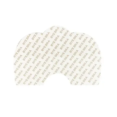 Bye Bra Breast Lift Tape & Satin Covers Brown F-H | Invisible Support
