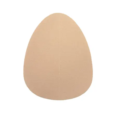 Bye Bra F-H Breast Lift Pads & Satin Covers Nude - Cotton, Waterproof