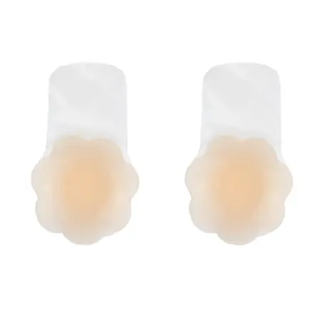 Bye Bra Silicone Pull-Ups XL Nude - Reusable Adhesive Support System