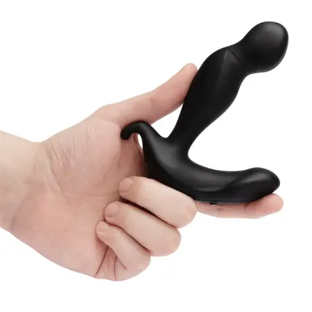 b-Vibe 360 Plug Intimate System with Remote, Rotating & Vibrating Black