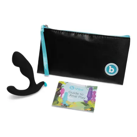 b-Vibe Rocker Plug Weighted Flexible Silicone Comfort 90g Black