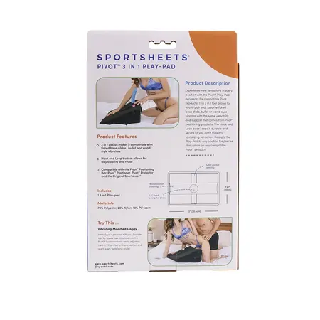 Sportsheets Pivot 3-in-1 Positioning Play-Pad - Versatile Accessory Pad