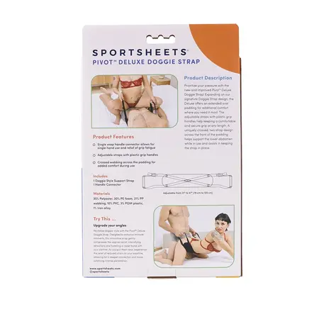 Sportsheets Pivot Deluxe Support Strap Adjustable Comfort System