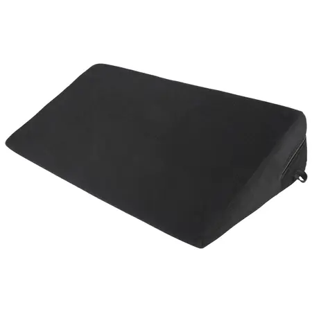 Sportsheets Pivot Positioner Ergonomic Foam Wedge Black 17x6in