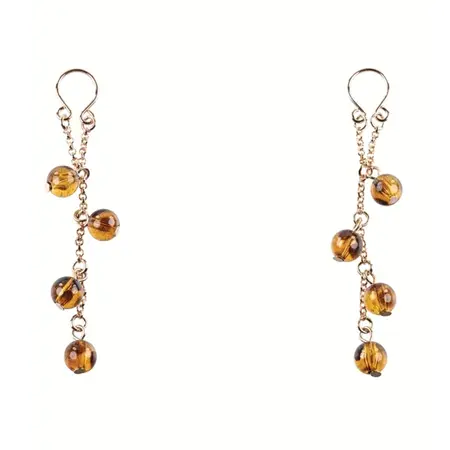 Sportsheets Amber Adjustable Nipple Jewelry Gold-Plated Chain