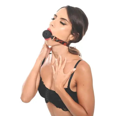 Sportsheets Amber Series Adjustable Ball Gag with Breathable Strap
