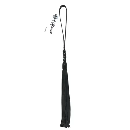 Sportsheets Sex & Mischief Noir Whip Faux Leather Intimate Accessory