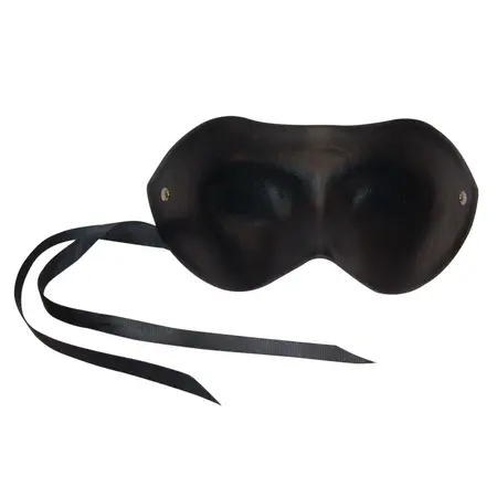 Sportsheets S&M Blackout Mask - Soft Satin Sensory Play Accessory