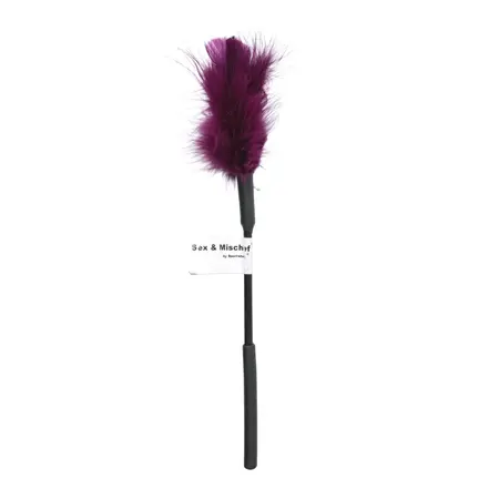 Sportsheets S&M Feather Tickler Purple 33cm Lightweight Design