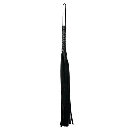 Sportsheets S&M Mini Flogger Black 21'' Lightweight Travel-Friendly