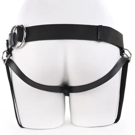 Sportsheets Montero Adjustable Harness Black Faux Leather System