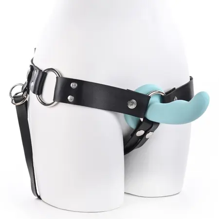 Sportsheets Montero Adjustable Harness Black Faux Leather System