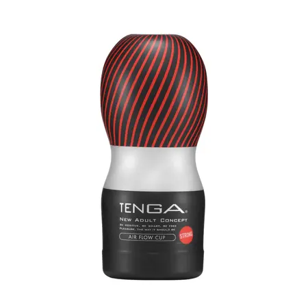 Tenga Air Flow Cup Strong Disposable Intimate Device 155mm Black