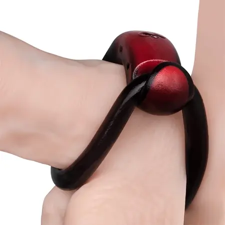 FirmTech Performance Ring Red - Adjustable Silicone Comfort Band