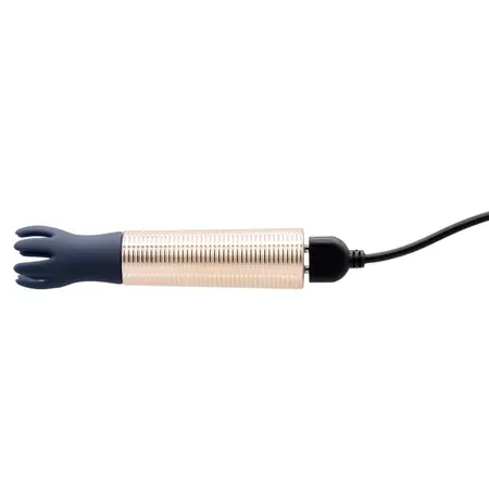 Pillow Talk Desires Navy Blue Bullet Set with 5 Silicone Attachments