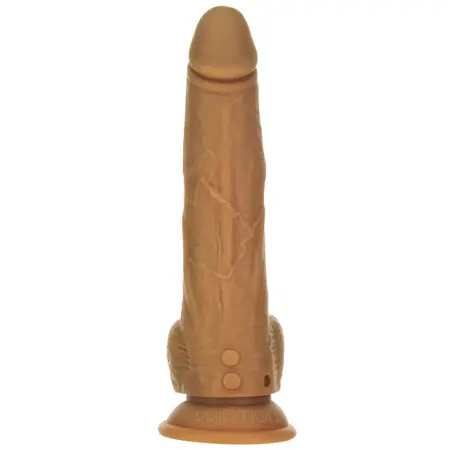 Naked Addiction Thrusting Model 23 cm Caramel Remote-Controlled Silicone