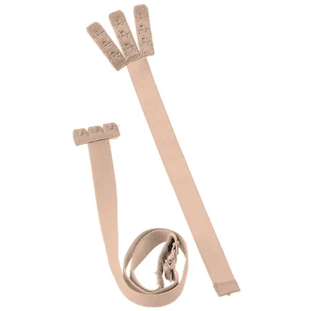 Bye Bra Low Back Straps 3-Hook Adjustable System One Size