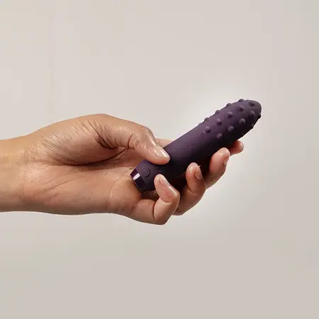 Je Joue Duet Purple - Multi-Surfaced USB Rechargeable Compact Massager