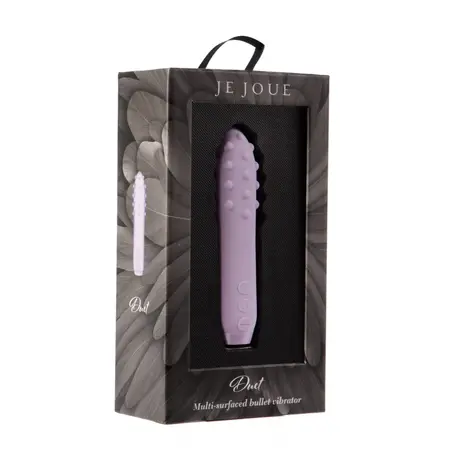Je Joue Duet Lilac Multi-Surface Compact Bullet Vibrator USB Rechargeable