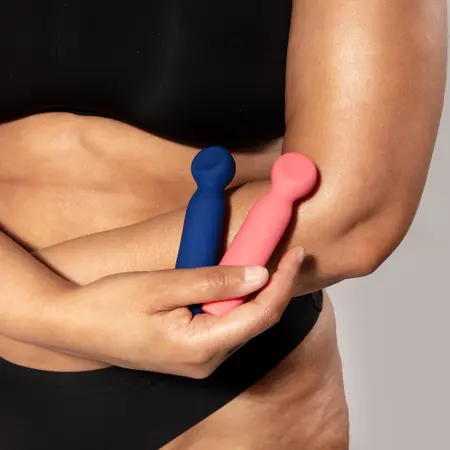 Je Joue Vita Pink - Compact Wand-Tip Vibrating Massager, Rechargeable