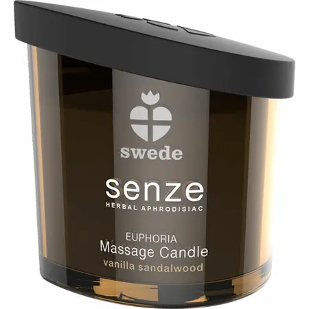 Swede Senze Euphoria Massage Candle 150ml - Vanilla & Sandalwood Aroma