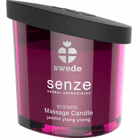 Swede Senze Massage Candle Ecstatic 150ml - Jasmine & Ylang Ylang Aroma