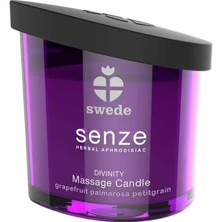 Swede Senze Divinity Massage Candle 150ml - Aromatic Soy & Shea Blend