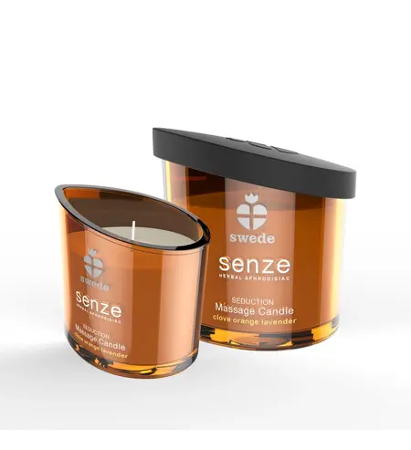 Swede Senze Seduction Massage Candle 150ml - Aromatic Soy Oil Blend