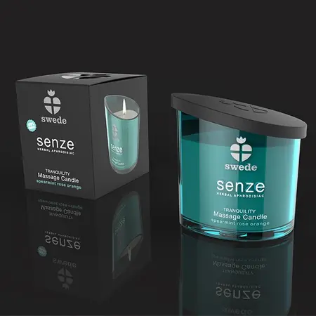 Swede Senze Tranquility Massage Candle 150ml - Relaxing Aromatic Formula