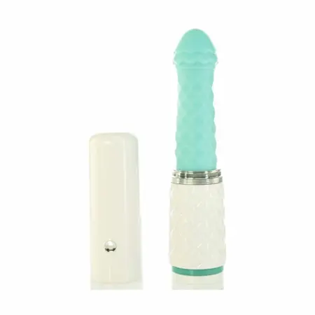 Pillow Talk Feisty Teal - Thrusting Intimate Device, USB Rechargeable