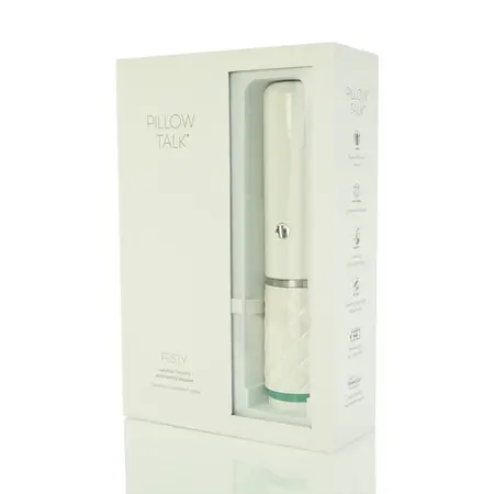 Pillow Talk Feisty Teal - Thrusting Intimate Device, USB Rechargeable