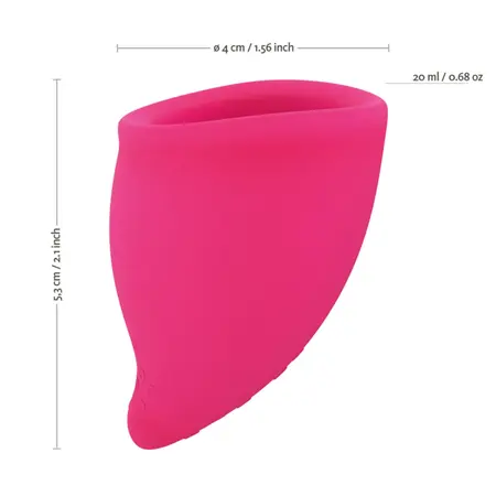 Fun Factory Fun Cup Kit Pink & Ultramarine - Dual Size Menstrual Cups