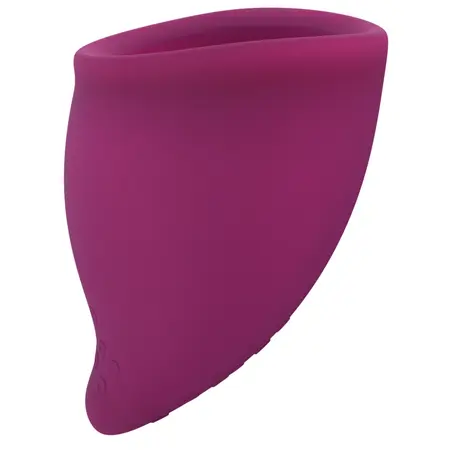 Fun Factory Fun Cup Size B Grape - Large Reusable Menstrual Cup Set
