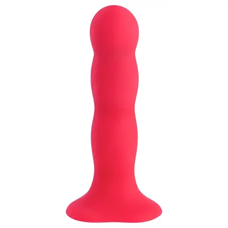 Fun Factory Bouncer Red - Silicone Model with Weighted Motion Balls 18cm