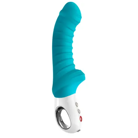 Fun Factory Tiger G5 Petrol - Flexible Silicone Vibrating Model, 22.5 cm
