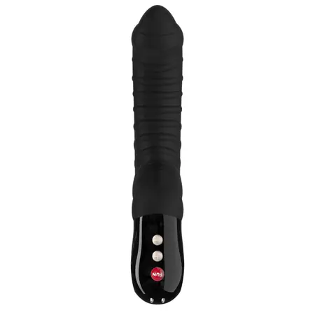 Fun Factory Tiger G5 Black - Rechargeable Silicone Vibrating Device 22.5cm