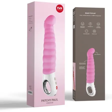 Fun Factory Patchy Paul G5 Intimate Device Candy Rose Flexible 23cm