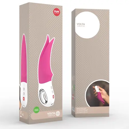 Fun Factory Volta G5 Blackberry External Vibrator - Dynamic Twin Tips, Waterproof