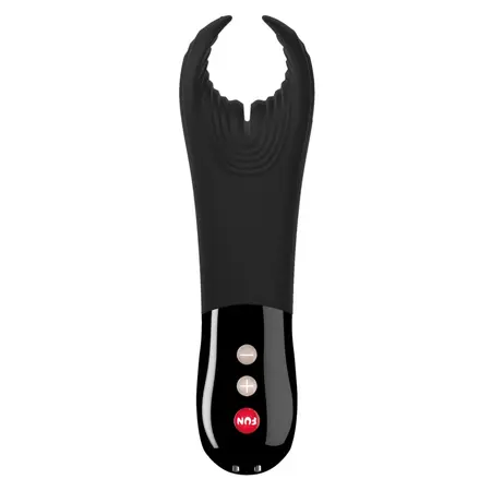 Fun Factory Manta Black - Rechargeable Vibrating Intimate Device 18cm