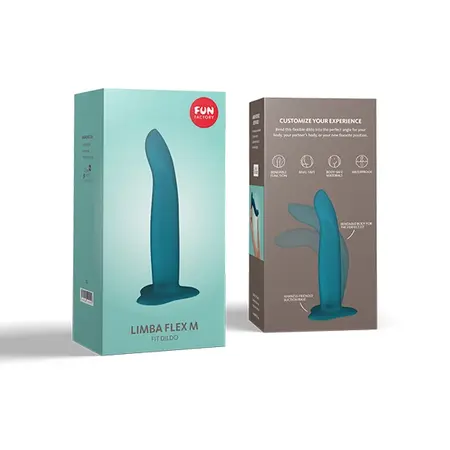 Fun Factory Limba Flex M Deep Sea Blue - Adjustable Intimate Device 18cm