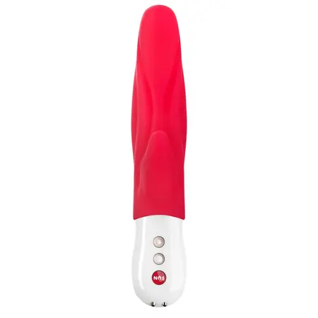 Fun Factory Lady Bi Intimate Dual-Motor Silicone Device Red 22.1cm