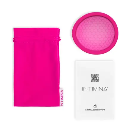 Intimina Ziggy Cup 2 Size B - Flexible Menstrual Disc with Ribbed Tab